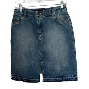 The Limited Denim Midi Skirt Y2K 6